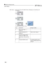 Preview for 180 page of Stoll CMS 502 HP+ Operating Instructions Manual