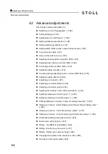 Preview for 188 page of Stoll CMS 502 HP+ Operating Instructions Manual