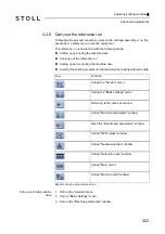 Preview for 203 page of Stoll CMS 502 HP+ Operating Instructions Manual