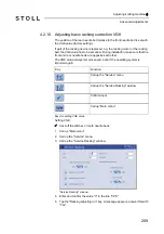 Preview for 209 page of Stoll CMS 502 HP+ Operating Instructions Manual