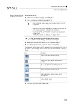 Preview for 229 page of Stoll CMS 502 HP+ Operating Instructions Manual