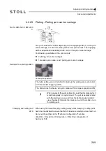 Preview for 249 page of Stoll CMS 502 HP+ Operating Instructions Manual