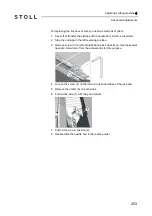 Preview for 253 page of Stoll CMS 502 HP+ Operating Instructions Manual