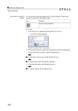 Preview for 260 page of Stoll CMS 502 HP+ Operating Instructions Manual