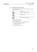 Preview for 271 page of Stoll CMS 502 HP+ Operating Instructions Manual