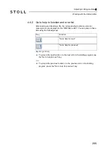 Preview for 289 page of Stoll CMS 502 HP+ Operating Instructions Manual