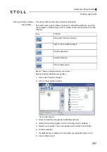 Preview for 297 page of Stoll CMS 502 HP+ Operating Instructions Manual