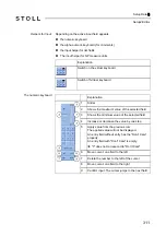 Preview for 311 page of Stoll CMS 502 HP+ Operating Instructions Manual