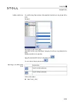 Preview for 315 page of Stoll CMS 502 HP+ Operating Instructions Manual