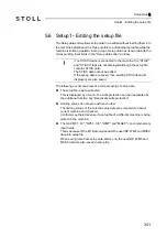 Preview for 341 page of Stoll CMS 502 HP+ Operating Instructions Manual