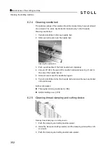 Preview for 352 page of Stoll CMS 502 HP+ Operating Instructions Manual