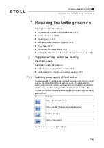 Preview for 375 page of Stoll CMS 502 HP+ Operating Instructions Manual