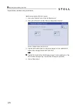 Preview for 376 page of Stoll CMS 502 HP+ Operating Instructions Manual