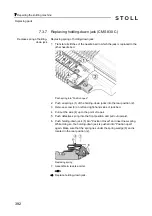 Preview for 392 page of Stoll CMS 502 HP+ Operating Instructions Manual