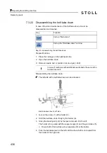 Preview for 436 page of Stoll CMS 502 HP+ Operating Instructions Manual