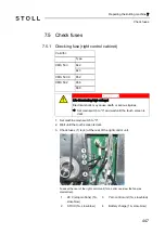 Preview for 447 page of Stoll CMS 502 HP+ Operating Instructions Manual