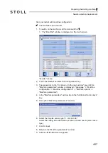 Preview for 457 page of Stoll CMS 502 HP+ Operating Instructions Manual