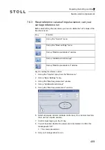 Preview for 459 page of Stoll CMS 502 HP+ Operating Instructions Manual