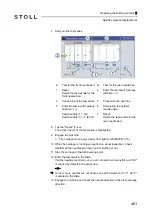 Preview for 461 page of Stoll CMS 502 HP+ Operating Instructions Manual