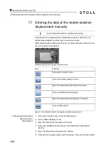 Preview for 464 page of Stoll CMS 502 HP+ Operating Instructions Manual