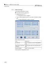 Preview for 472 page of Stoll CMS 502 HP+ Operating Instructions Manual