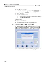 Preview for 484 page of Stoll CMS 502 HP+ Operating Instructions Manual