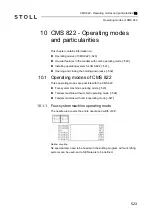 Preview for 523 page of Stoll CMS 502 HP+ Operating Instructions Manual