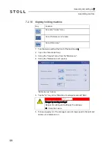 Preview for 69 page of Stoll CMS 530 Instruction Manual