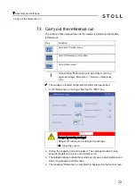 Preview for 72 page of Stoll CMS 530 Instruction Manual