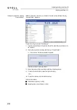 Предварительный просмотр 234 страницы Stoll CMS 730 S Operating Instructions Manual