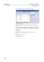 Предварительный просмотр 236 страницы Stoll CMS 730 S Operating Instructions Manual