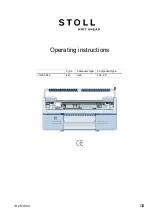 Stoll CMS ADF-3 Operating Instructions Manual preview