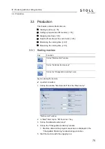 Preview for 75 page of Stoll CMS ADF-3 Operating Instructions Manual