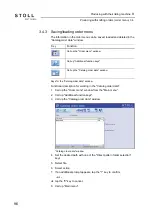 Предварительный просмотр 96 страницы Stoll CMS ADF-3 Operating Instructions Manual