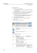 Preview for 112 page of Stoll CMS ADF-3 Operating Instructions Manual