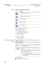 Preview for 128 page of Stoll CMS ADF-3 Operating Instructions Manual