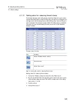 Preview for 129 page of Stoll CMS ADF-3 Operating Instructions Manual