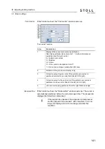 Preview for 141 page of Stoll CMS ADF-3 Operating Instructions Manual