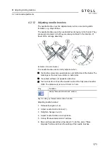 Preview for 171 page of Stoll CMS ADF-3 Operating Instructions Manual