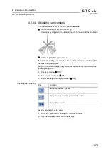 Preview for 173 page of Stoll CMS ADF-3 Operating Instructions Manual