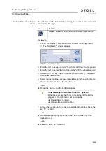 Preview for 189 page of Stoll CMS ADF-3 Operating Instructions Manual