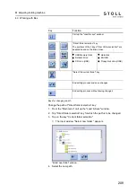 Preview for 209 page of Stoll CMS ADF-3 Operating Instructions Manual