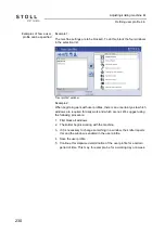 Preview for 230 page of Stoll CMS ADF-3 Operating Instructions Manual