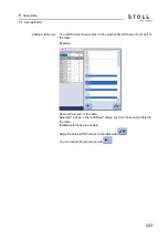 Preview for 243 page of Stoll CMS ADF-3 Operating Instructions Manual