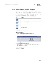 Preview for 287 page of Stoll CMS ADF-3 Operating Instructions Manual