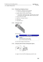 Preview for 289 page of Stoll CMS ADF-3 Operating Instructions Manual