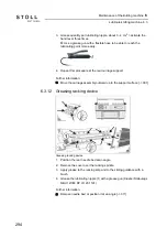 Preview for 294 page of Stoll CMS ADF-3 Operating Instructions Manual