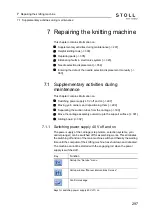 Preview for 297 page of Stoll CMS ADF-3 Operating Instructions Manual