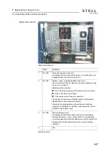 Preview for 347 page of Stoll CMS ADF-3 Operating Instructions Manual