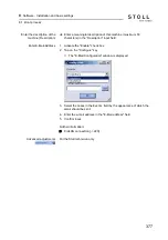 Preview for 377 page of Stoll CMS ADF-3 Operating Instructions Manual